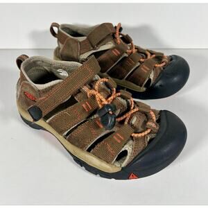 Keen Newport H2 Little Kids WaterSandals Youth Sz 1 Brown Hiking Outdoors